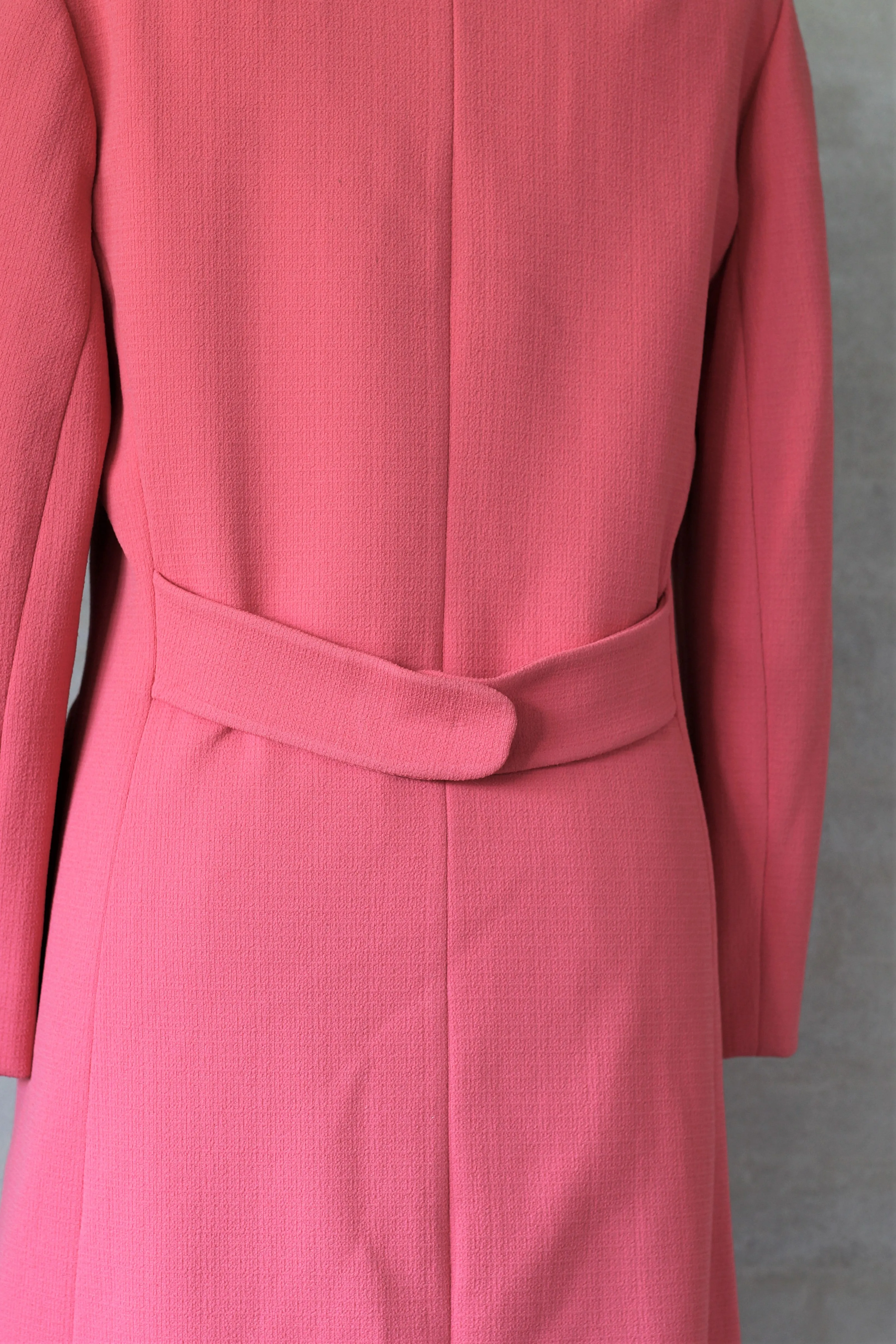 1960s Rose Pink Coat//Size L/XL.