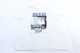 1987 Elvis Tribute In Blue T-Shirt