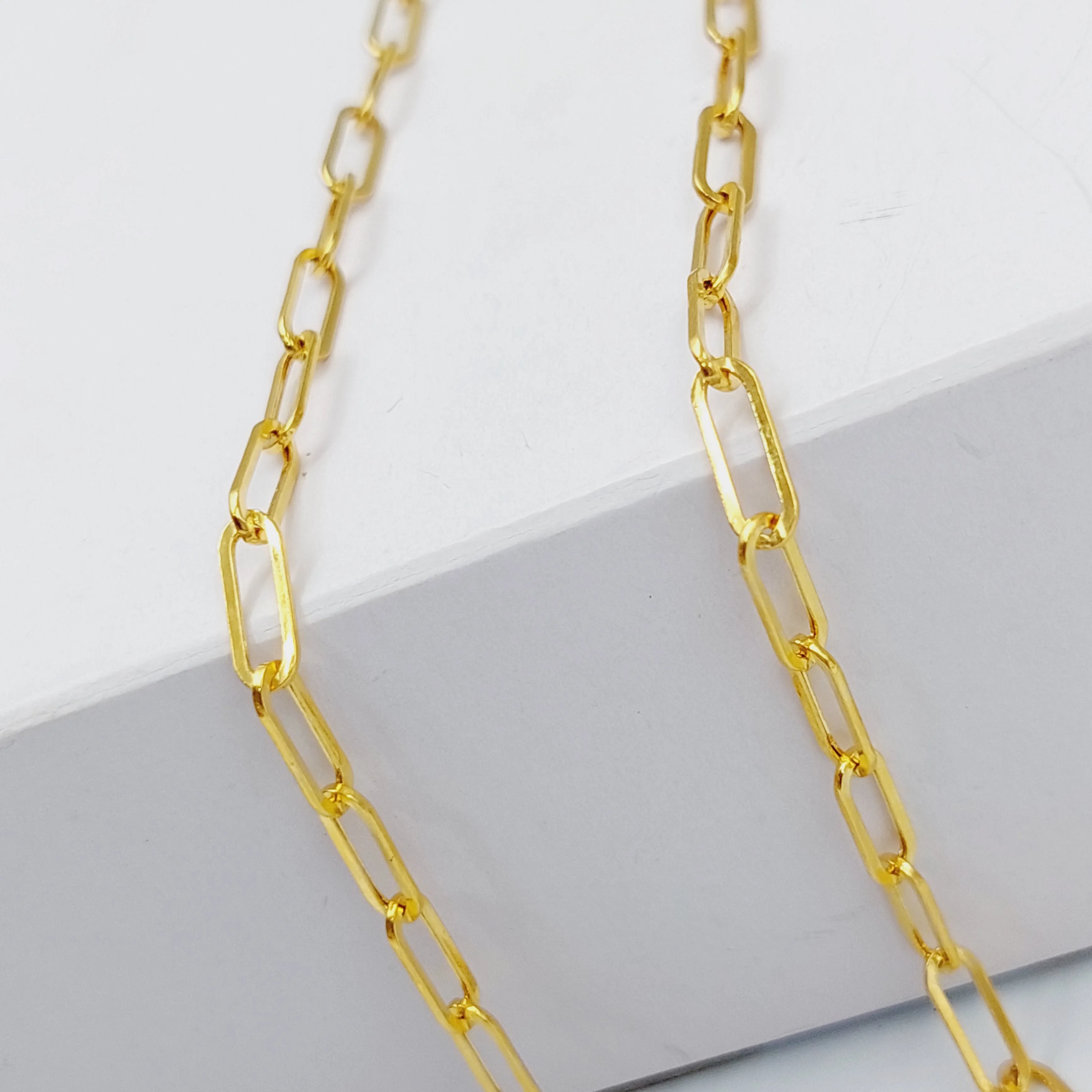 40cm  Medium Thickness Paperclip Chain