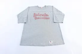 70's Nebraska Cornhuskers Grey T-Shirt