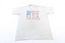 90's Born In The USA Shoebox Greetings T-Shirt