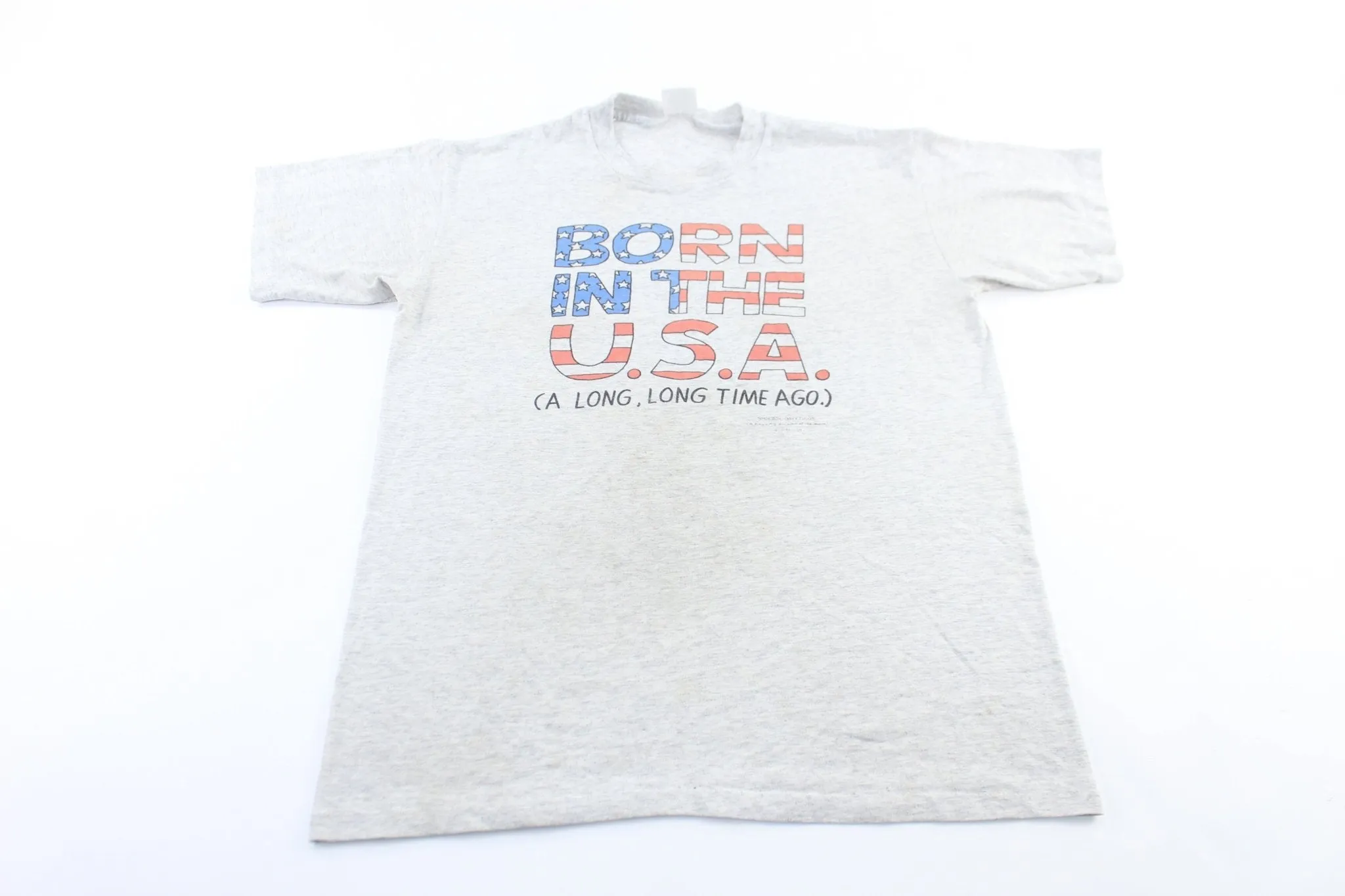 90's Born In The USA Shoebox Greetings T-Shirt