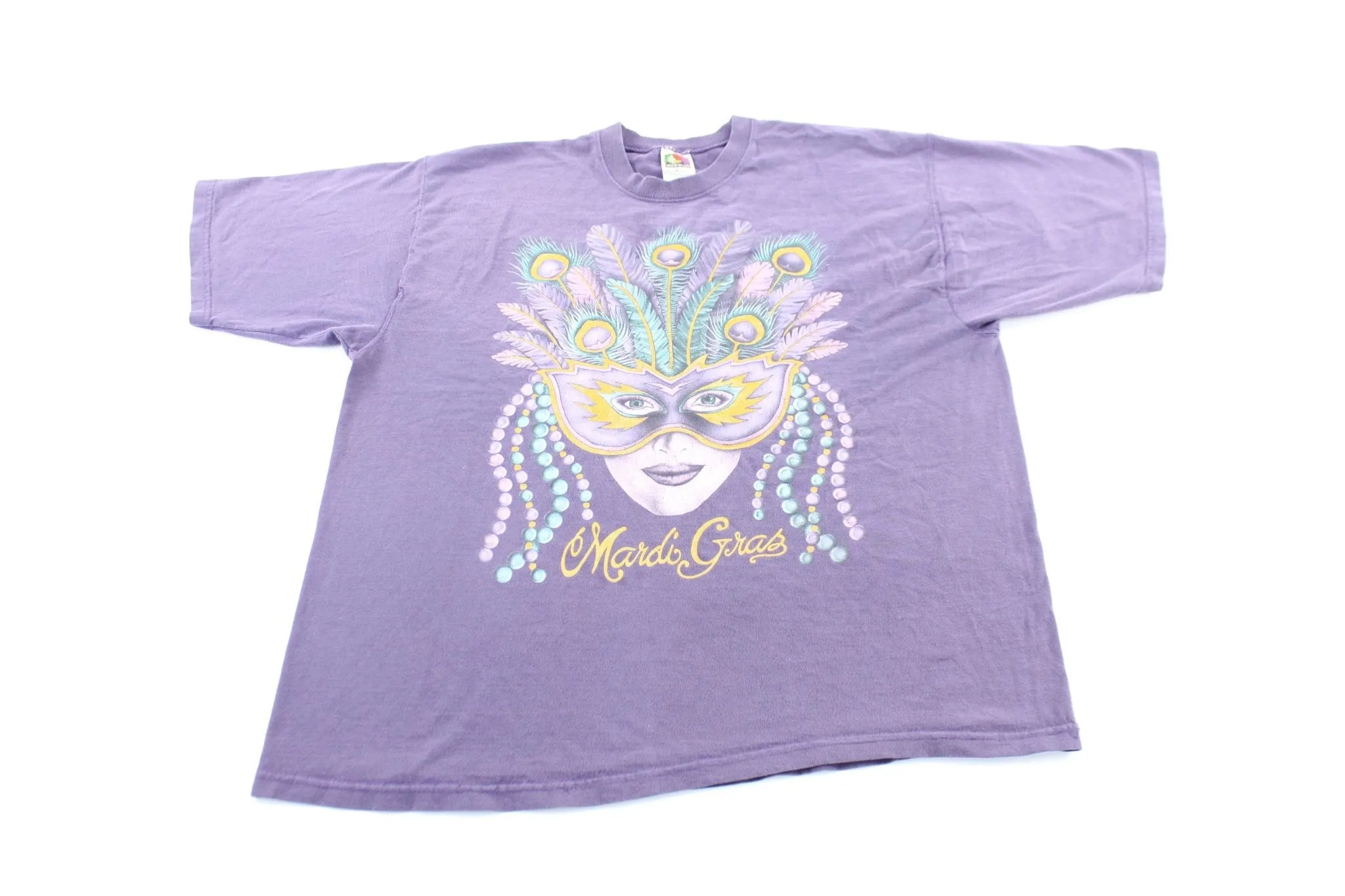 90's Mardi Gras Graphic T-Shirt