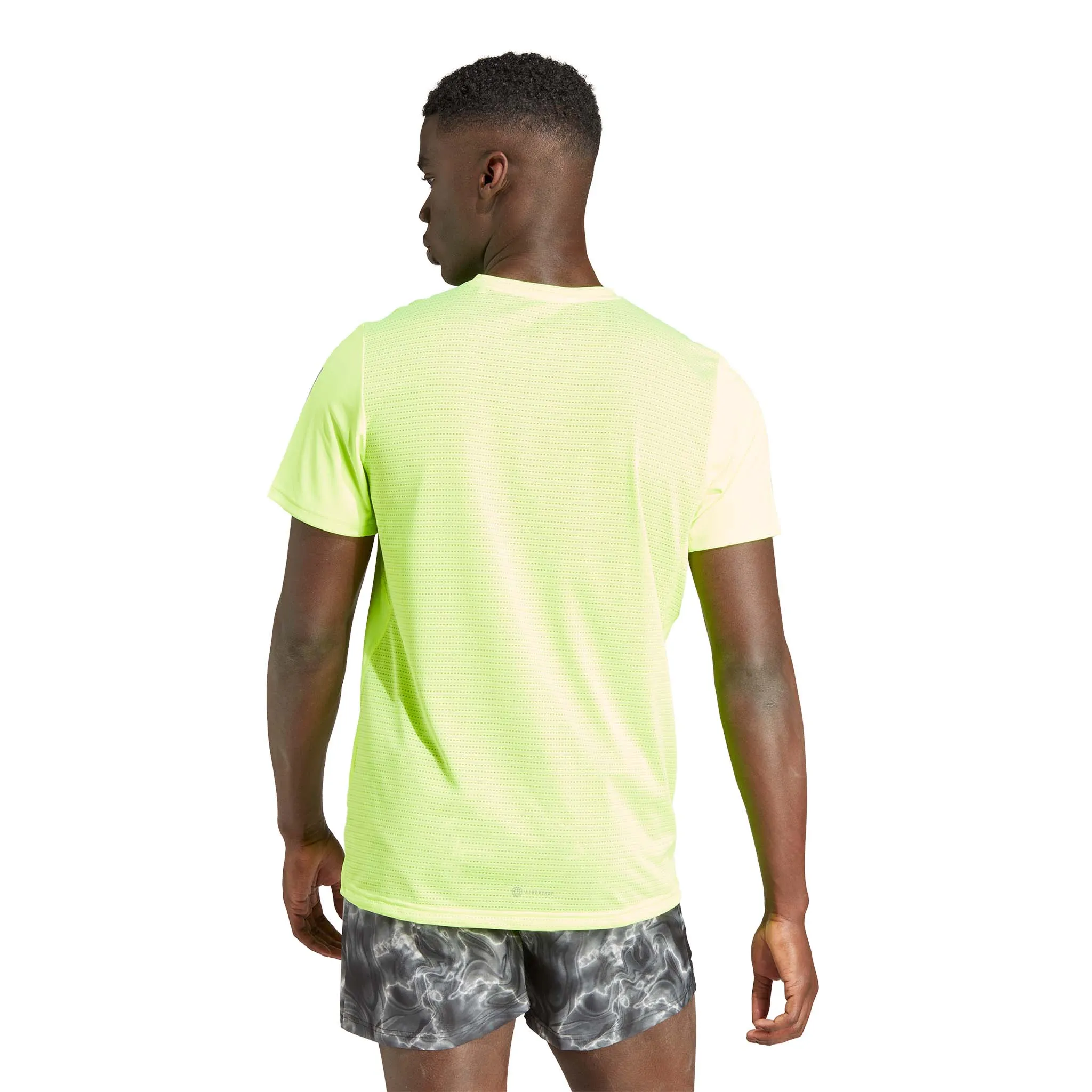 adidas | Men's Own the Run Tee - Lucid Lemon