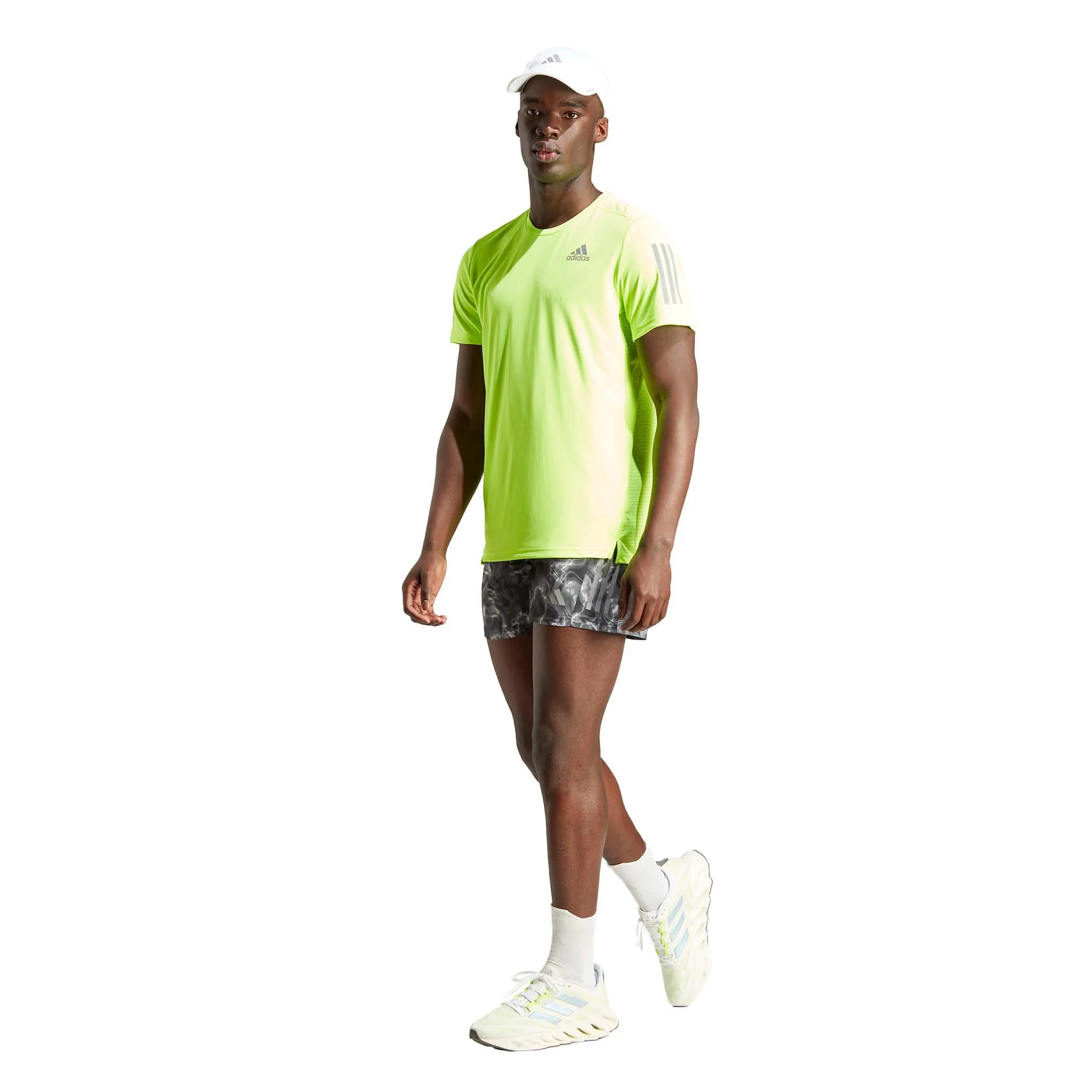 adidas | Men's Own the Run Tee - Lucid Lemon