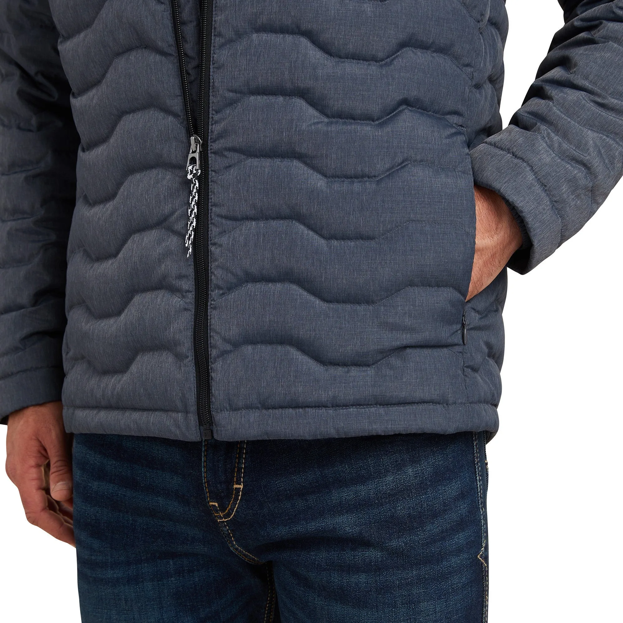 Ariat Mens Ideal Down Jacket - Charcoal Heather