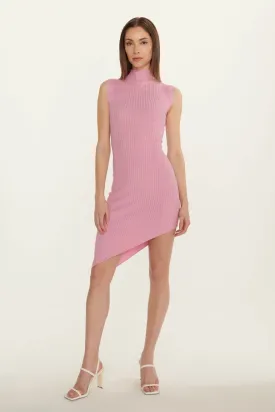 Asymmetric Knit Dress