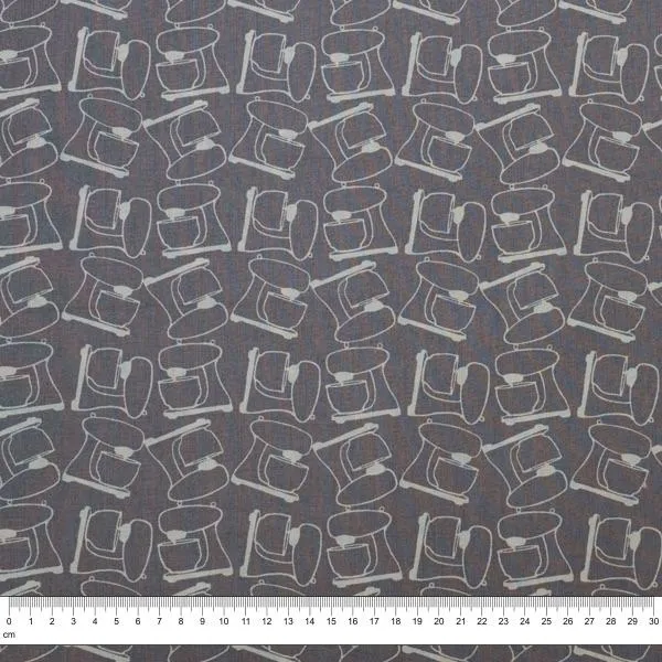 Bakery Prints Cotton Fabric, Mixer- 112cm