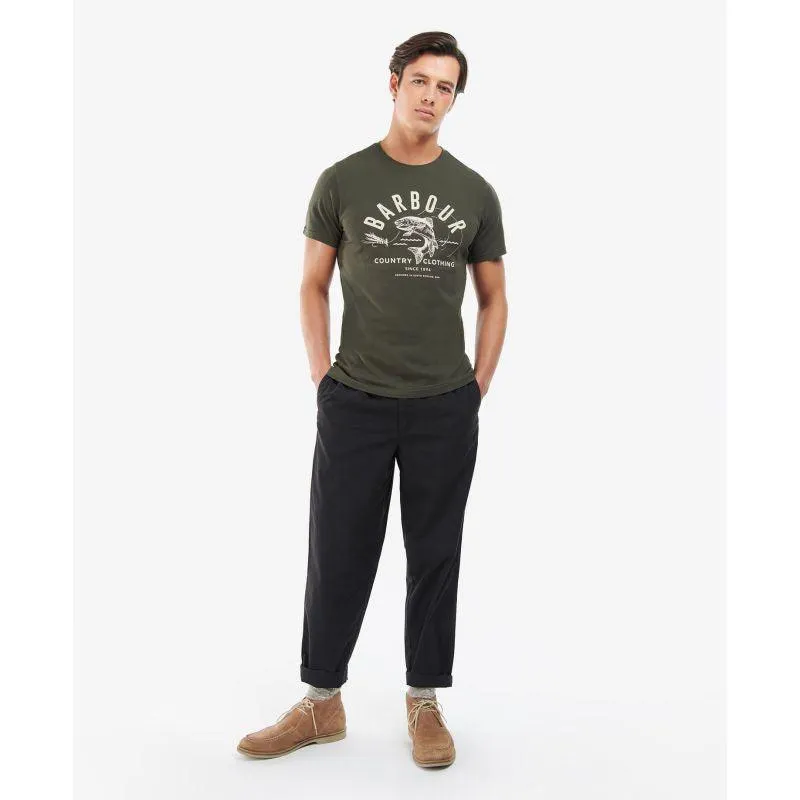 Barbour Country Clothing Mens Tee - Forest