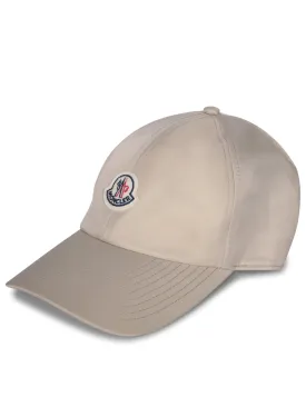 Beige baseball cap