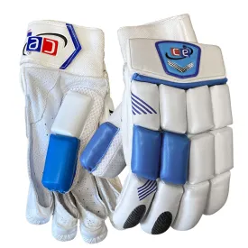 Blue Cricket Batting Gloves Men Blue White by Cricket Equipment USA