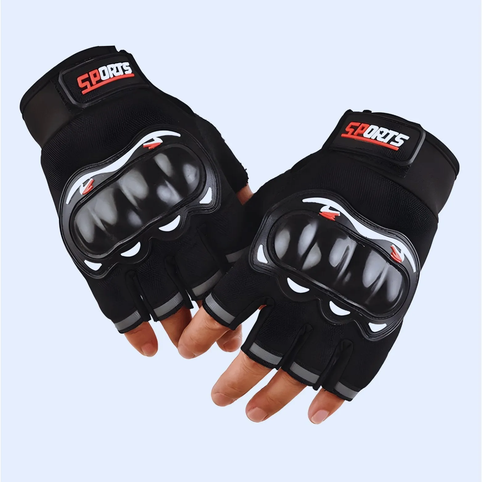 Breathable Half-Finger Fitness Gloves - Perfect for Weightlifting, Cycling, and Gym Workouts