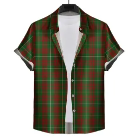 Bruce Hunting Tartan Short Sleeve Button Down Shirt