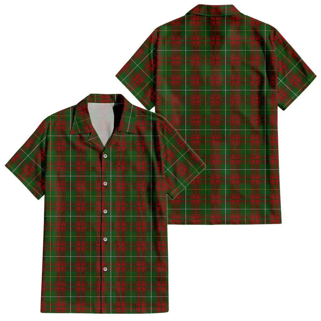 Bruce Hunting Tartan Short Sleeve Button Down Shirt