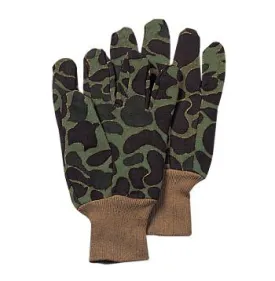 Camo Jersey Work Gloves