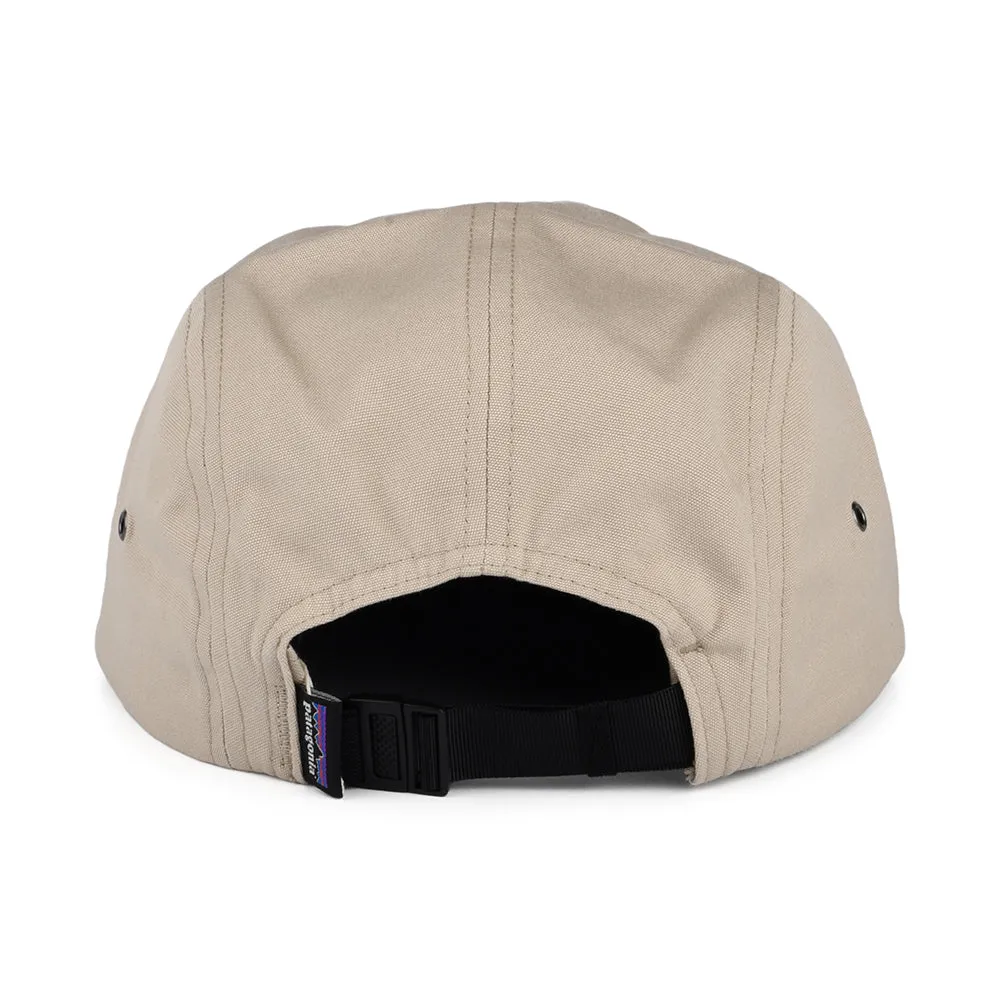 Casquette 5 Panel Forge Mark Crest Maclure en Coton Bio beige sable PATAGONIA