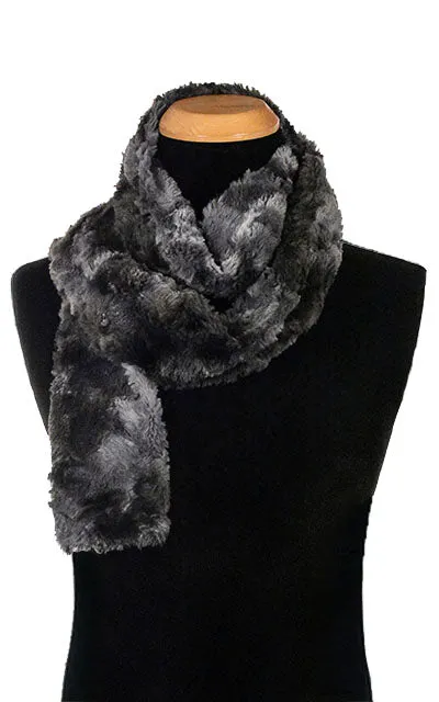 Classic Scarf - Luxury Faux Fur in Highland (Thistle - One Skinny Left!)