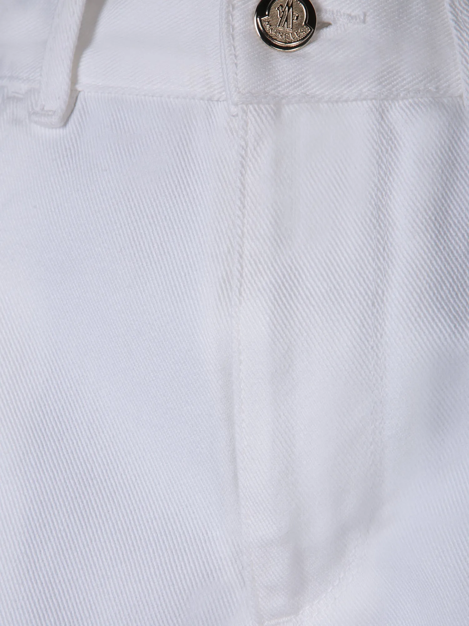 Cotton white trousers