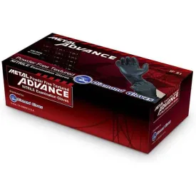 Diamond Gloves®, Metal Advance, Nitrile Examination Gloves (Small)