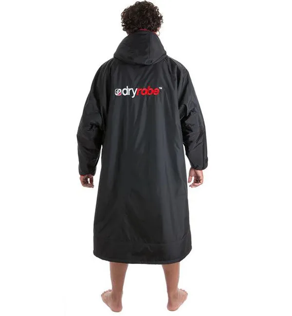 Dryrobe Advance Long Sleeve - Black Red XLarge