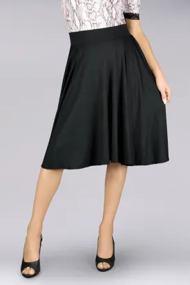 En Femme Flowing Swing Midi Skirt