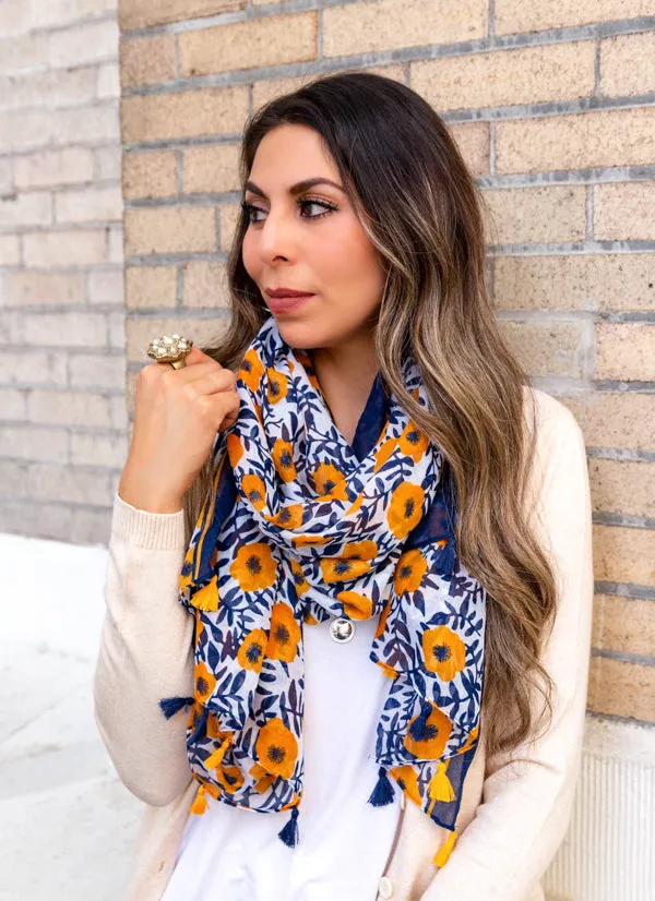 Fall Tassel Scarves