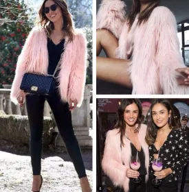 Fluffy Faux Fur Coat