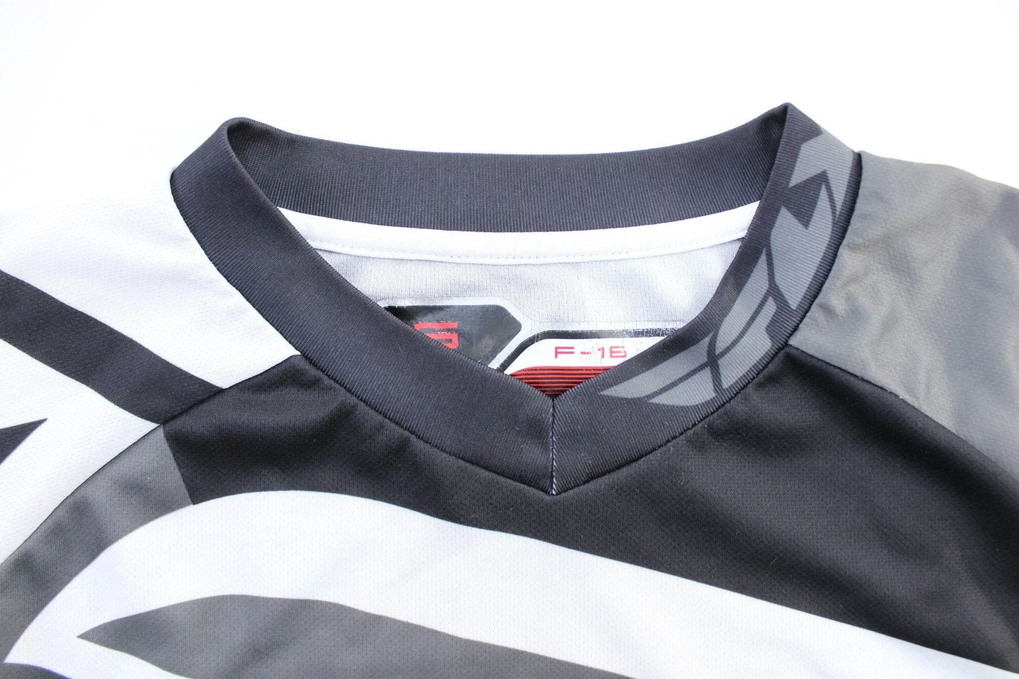 Fly Racing Logo Grey, Black, & White Jersey