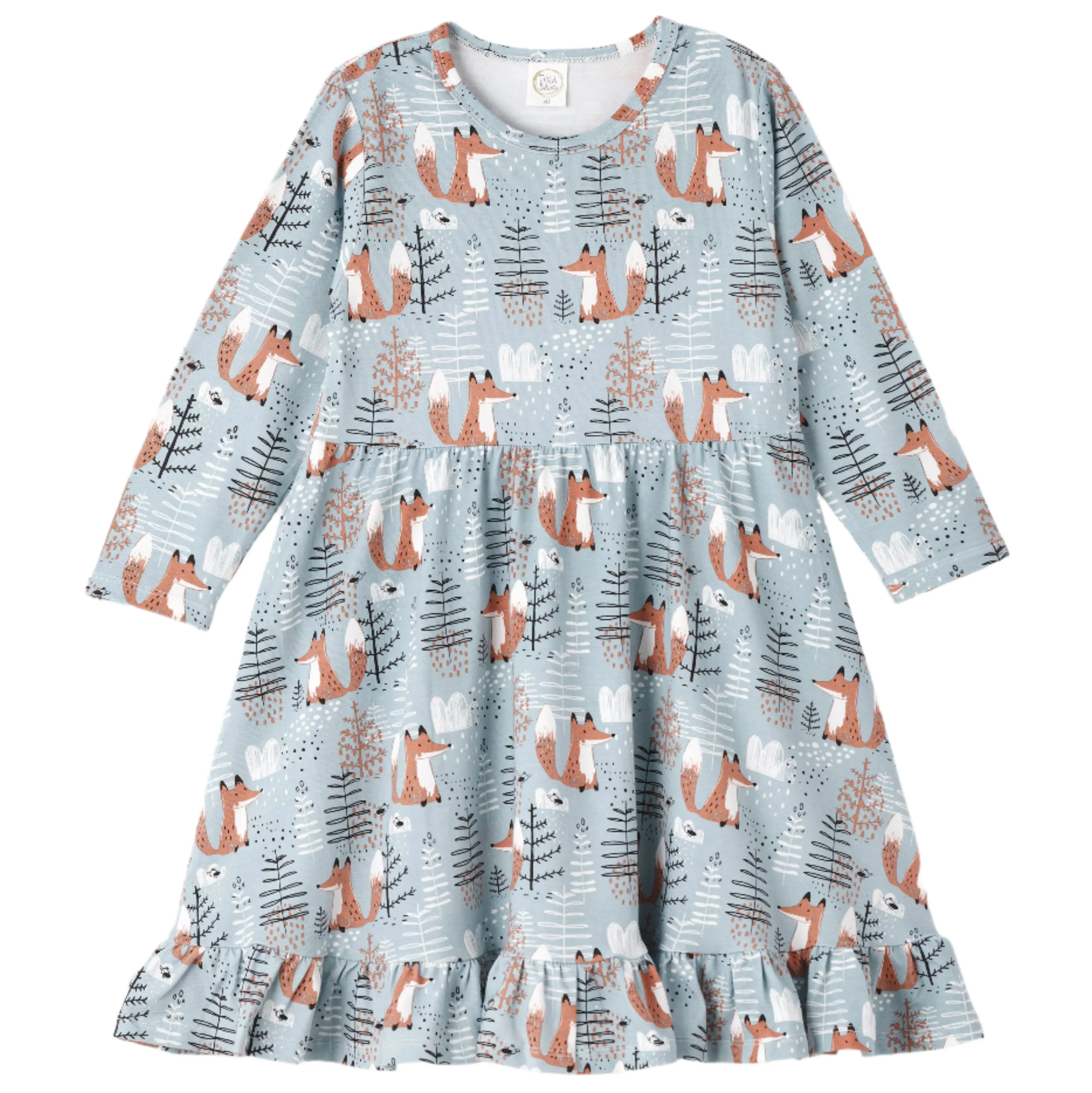 Foxy Forest Twirl Dress