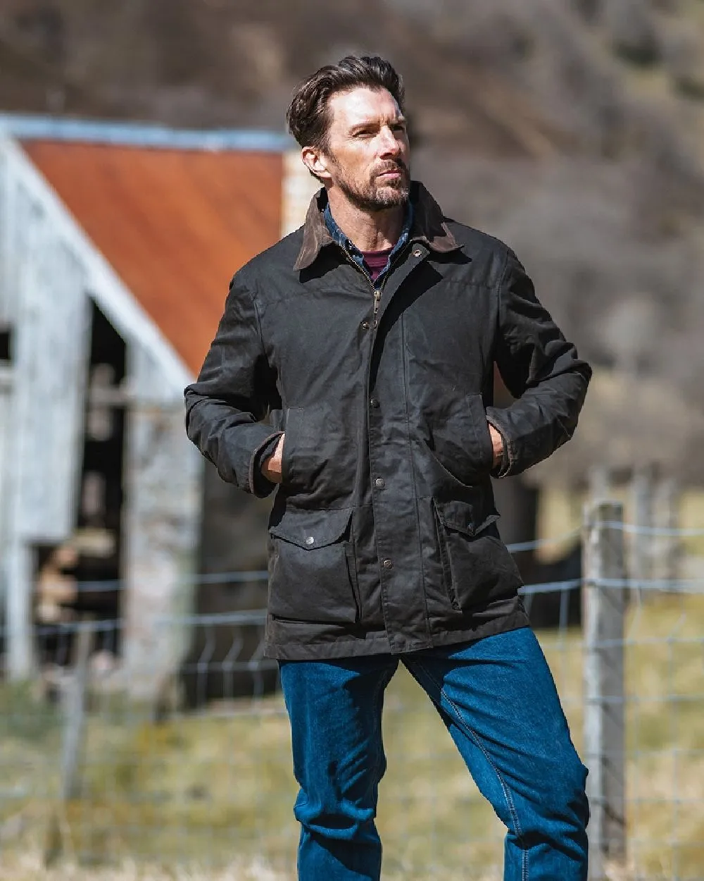 Hoggs of Fife Caledonia Waxed Jacket