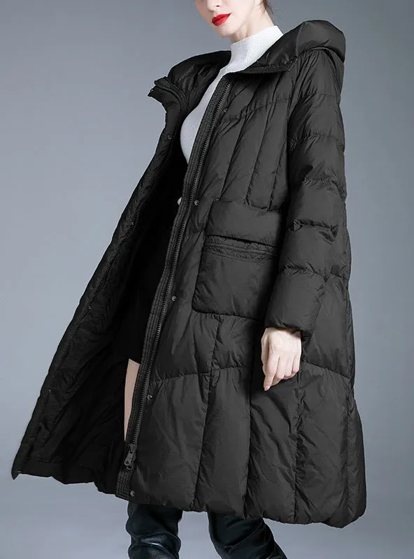 Hooded Slim Casual Fashion Warm Coat