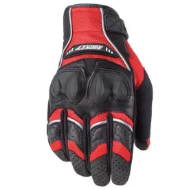 Joe Rocket 'Phoenix 4.0' Mens Red Leather/Textile Motorcycle Gloves