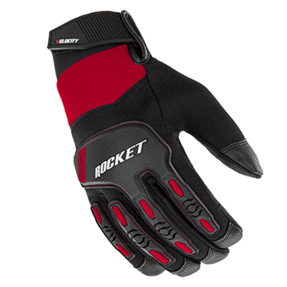 Joe Rocket Velocity 3.0 Mens Gloves Red/Black