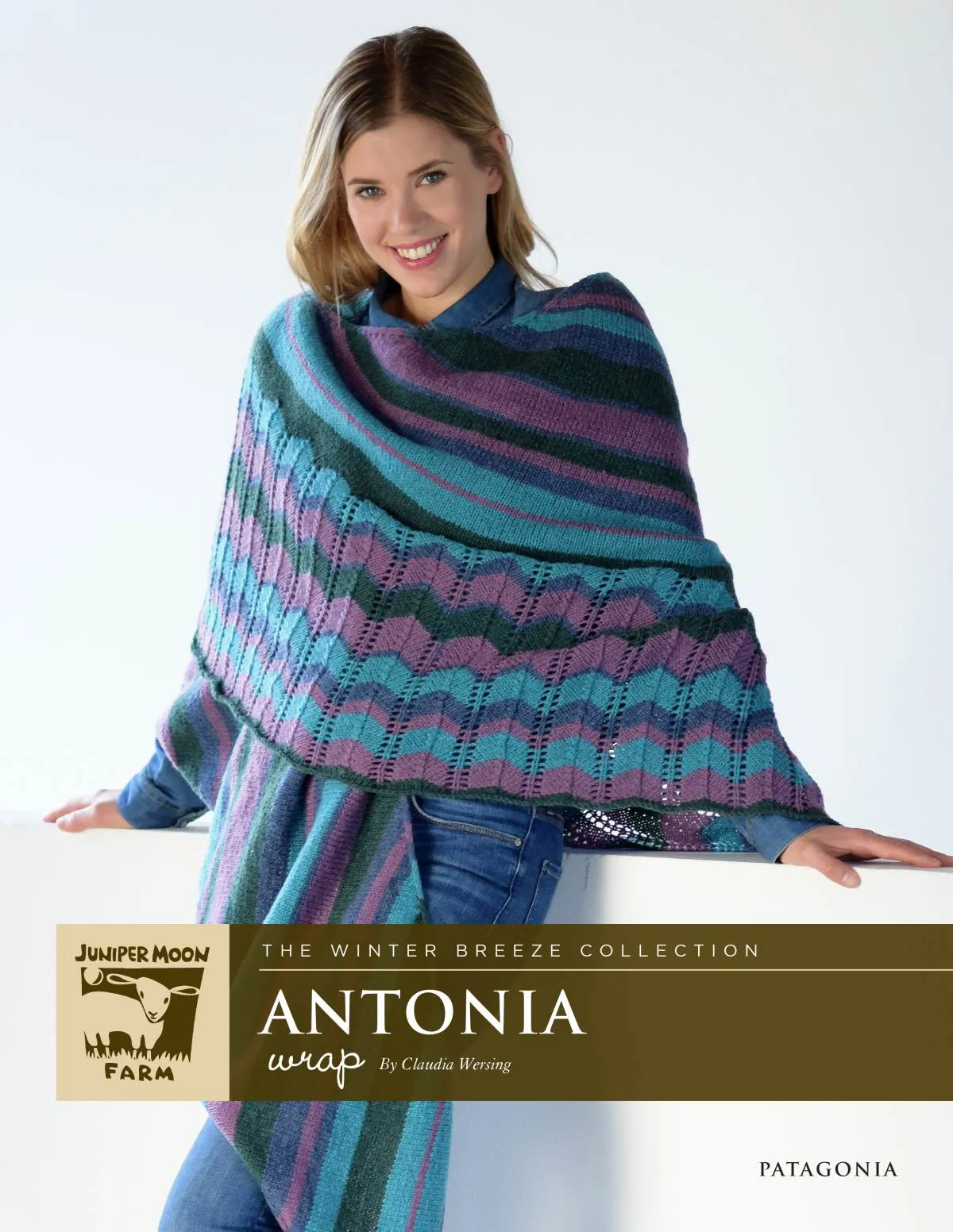 Juniper Moon Farm Antonia Wrap in Patagonia Organic Merino