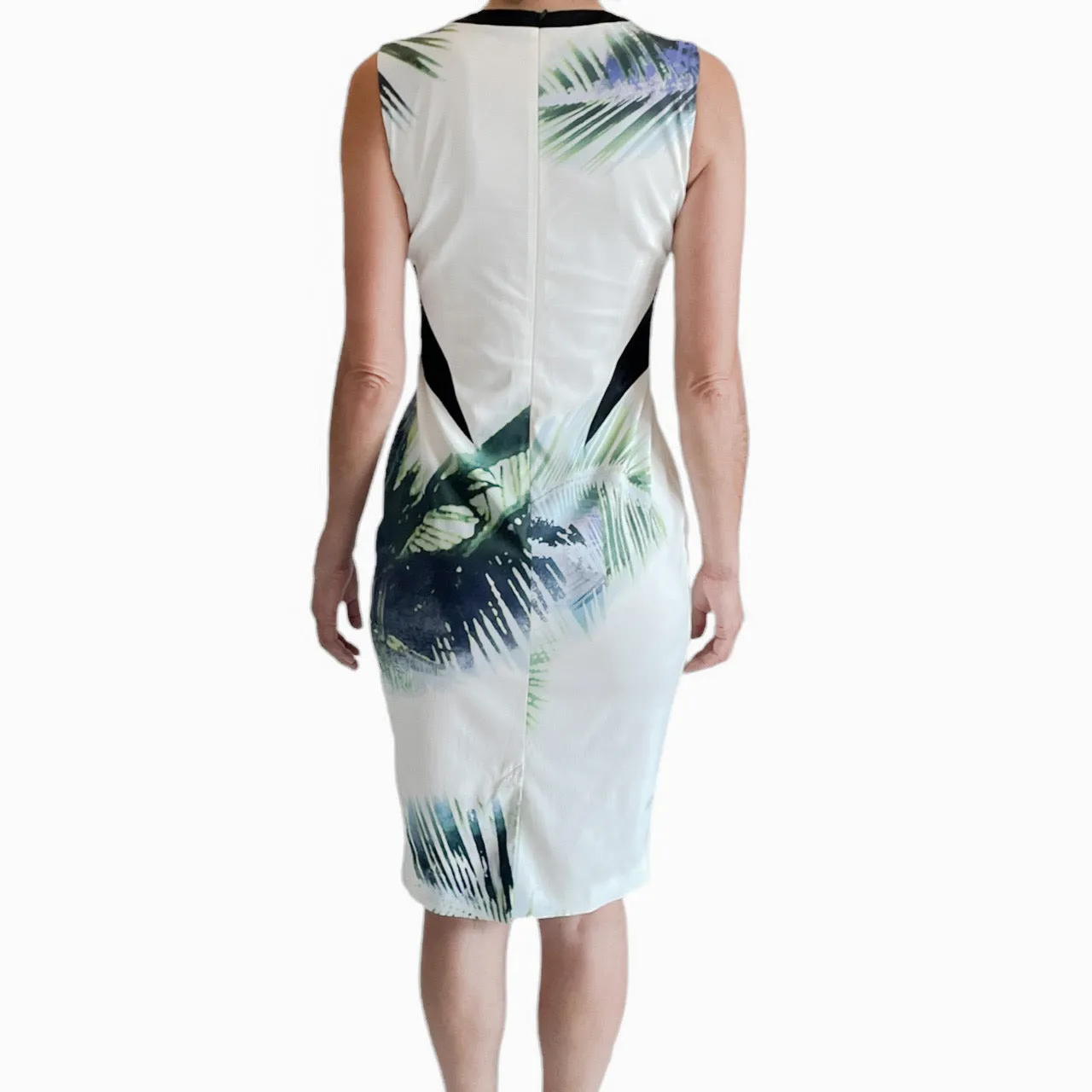 Karen Millen Sleeveless Patterned Dress