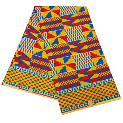 Kente Fabric 6 Yards Ankara African Wax Prints