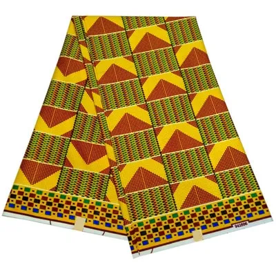 Kente Fabric 6 Yards Ankara African Wax Prints