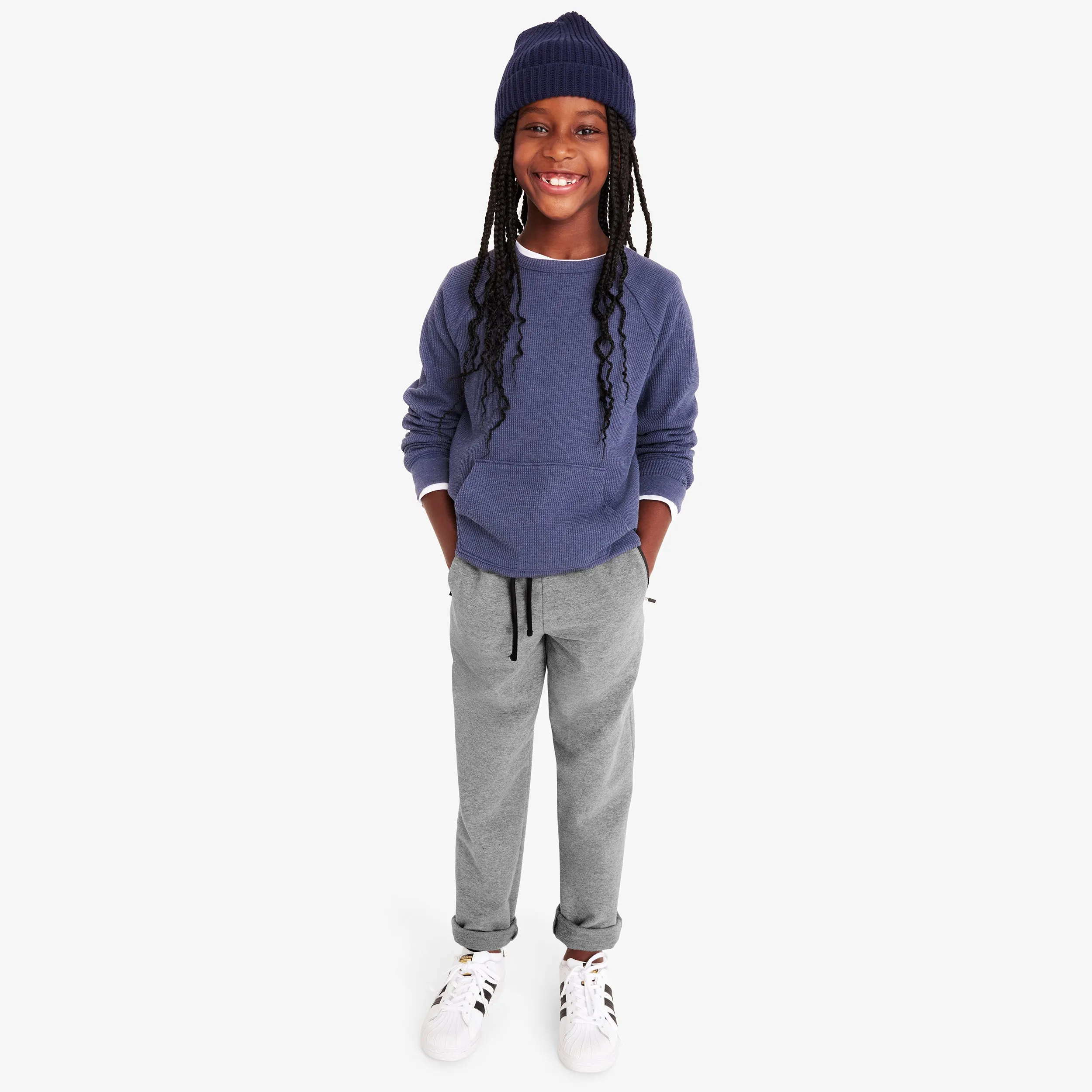 Kids zip pocket sweatpant