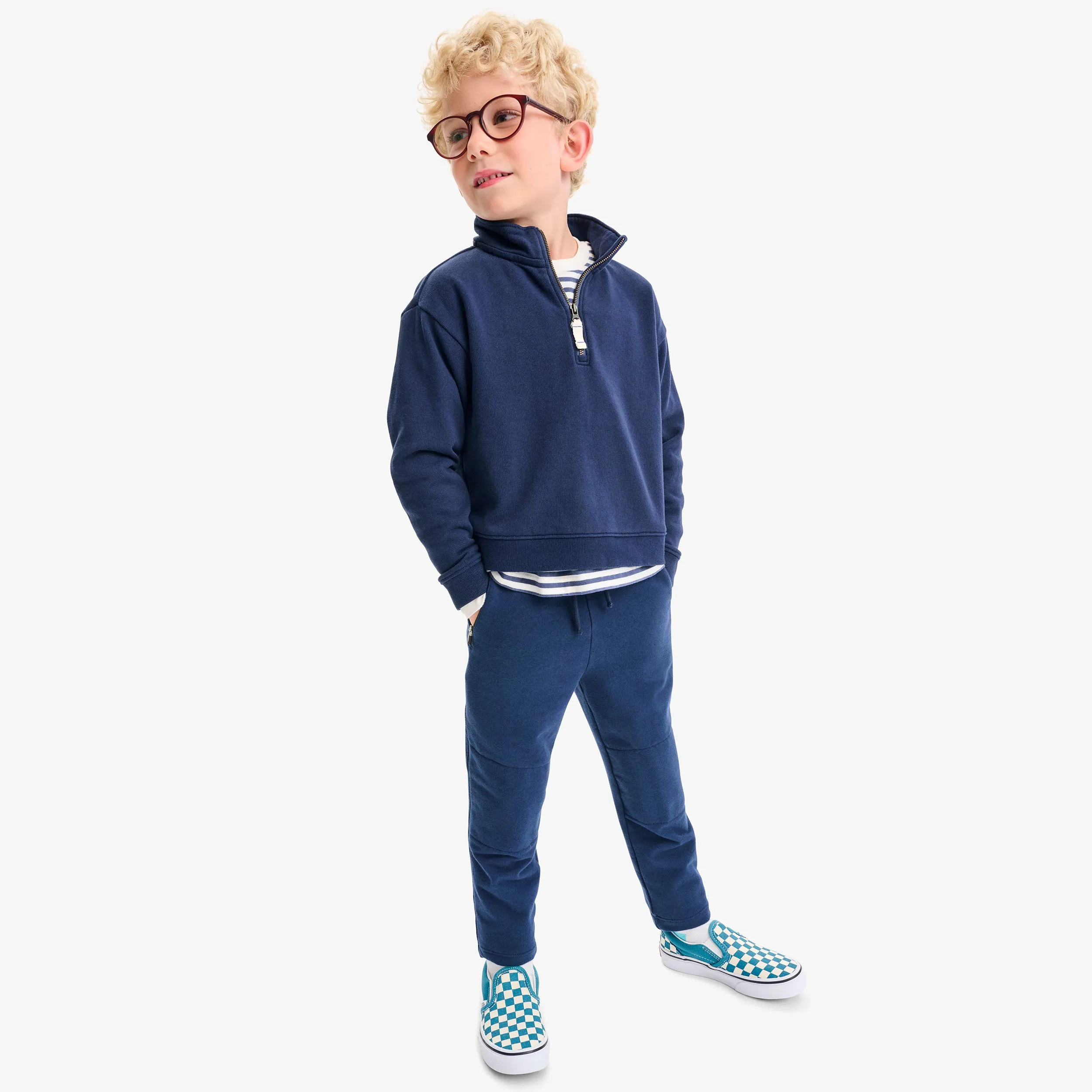 Kids zip pocket sweatpant