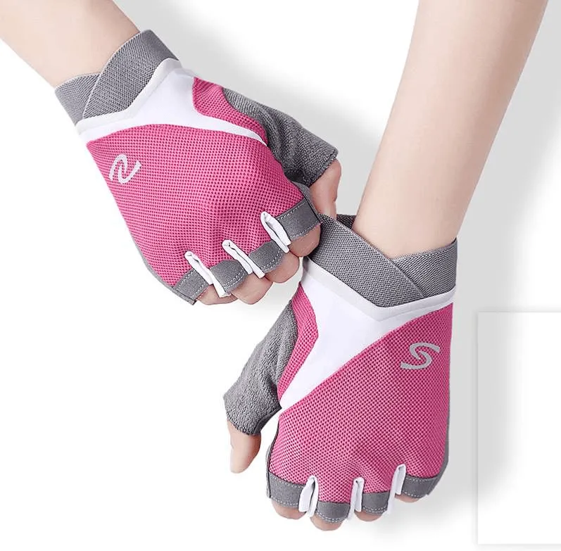 Lady's Slip-free Fitness Gym Gloves