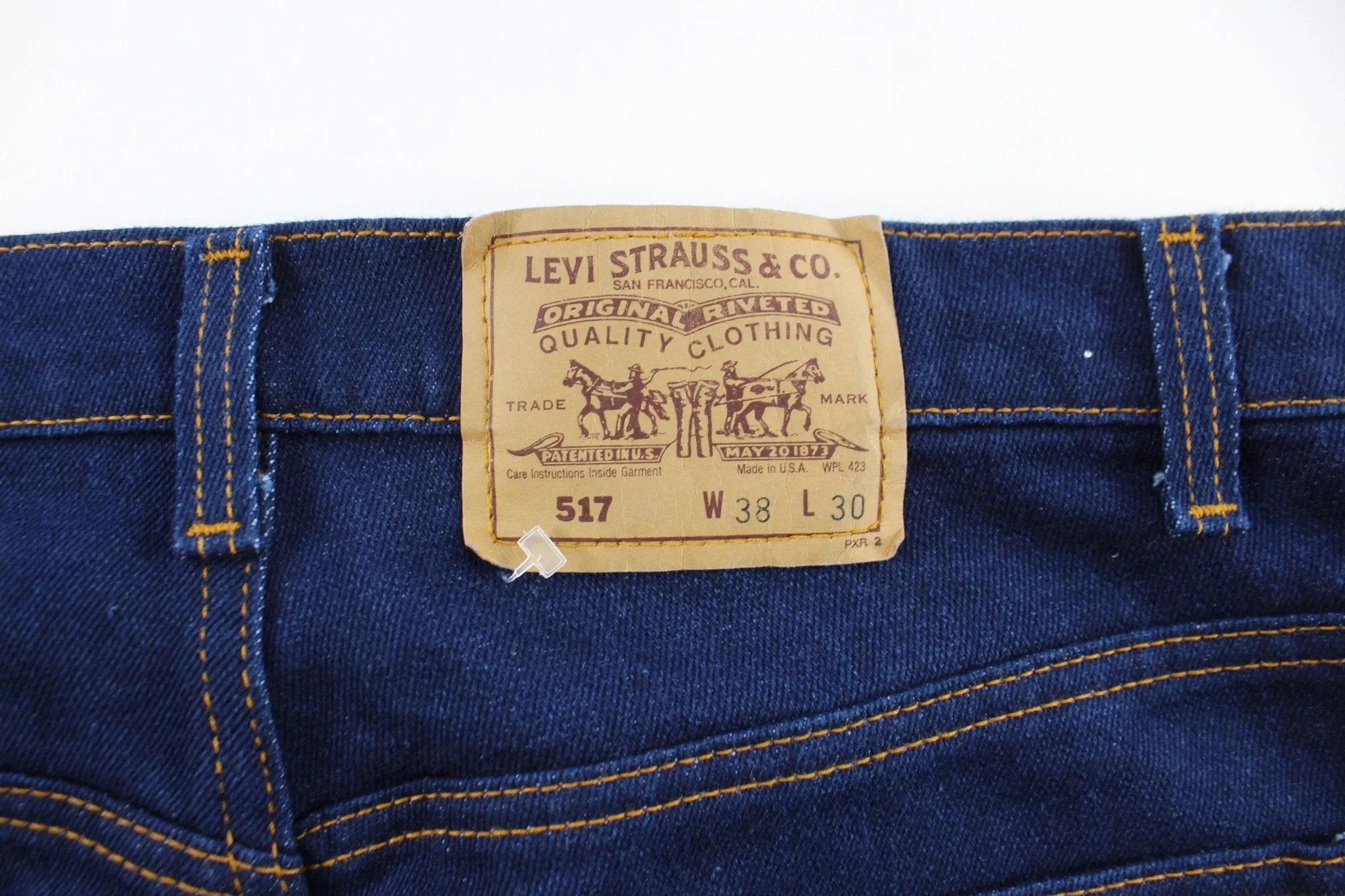 Levi's 517 Red Tab Dark Wash Denim Jeans