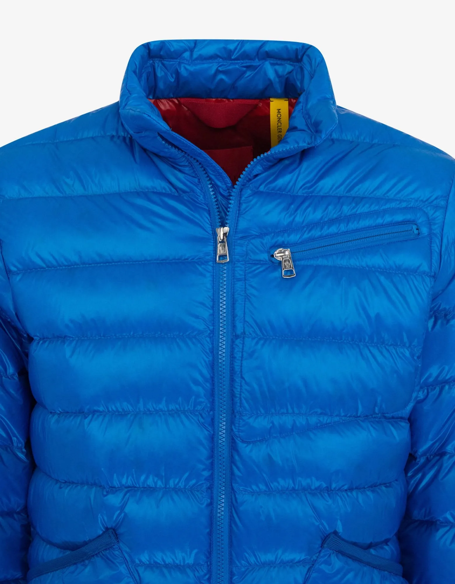 Liam Blue Nylon Down Jacket