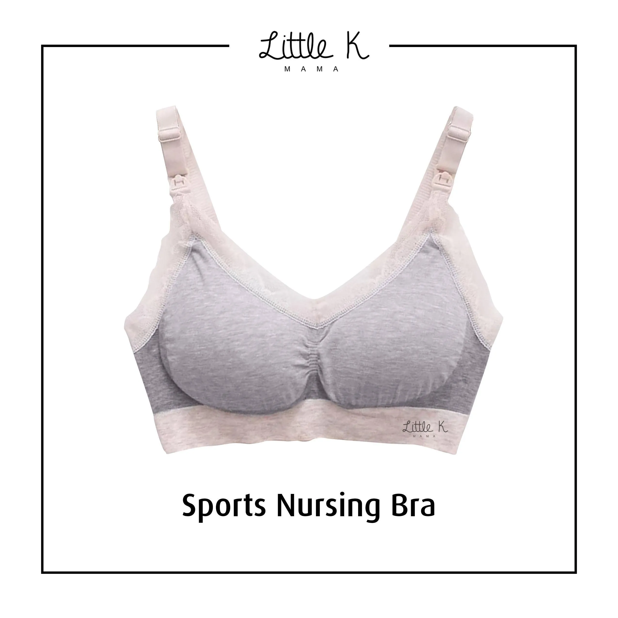 Little K Sports Nursing Bra Blue