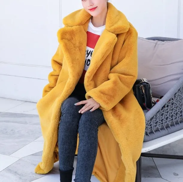 Luxury Long Fur Coat