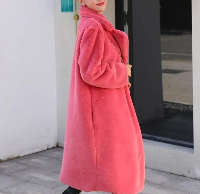 Luxury Long Fur Coat