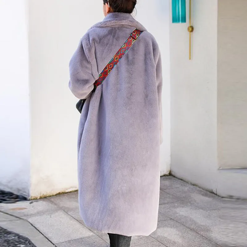 Luxury Long Fur Coat