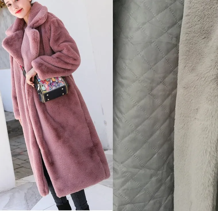 Luxury Long Fur Coat