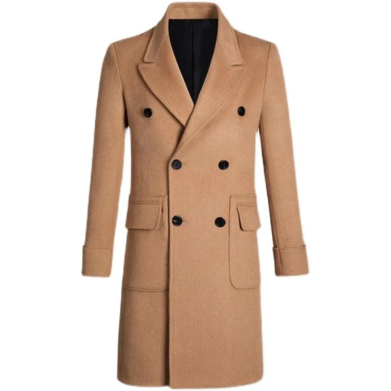 Men's British Mid Length Coat