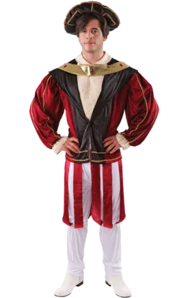 Mens Deluxe King Henry VIII Costume