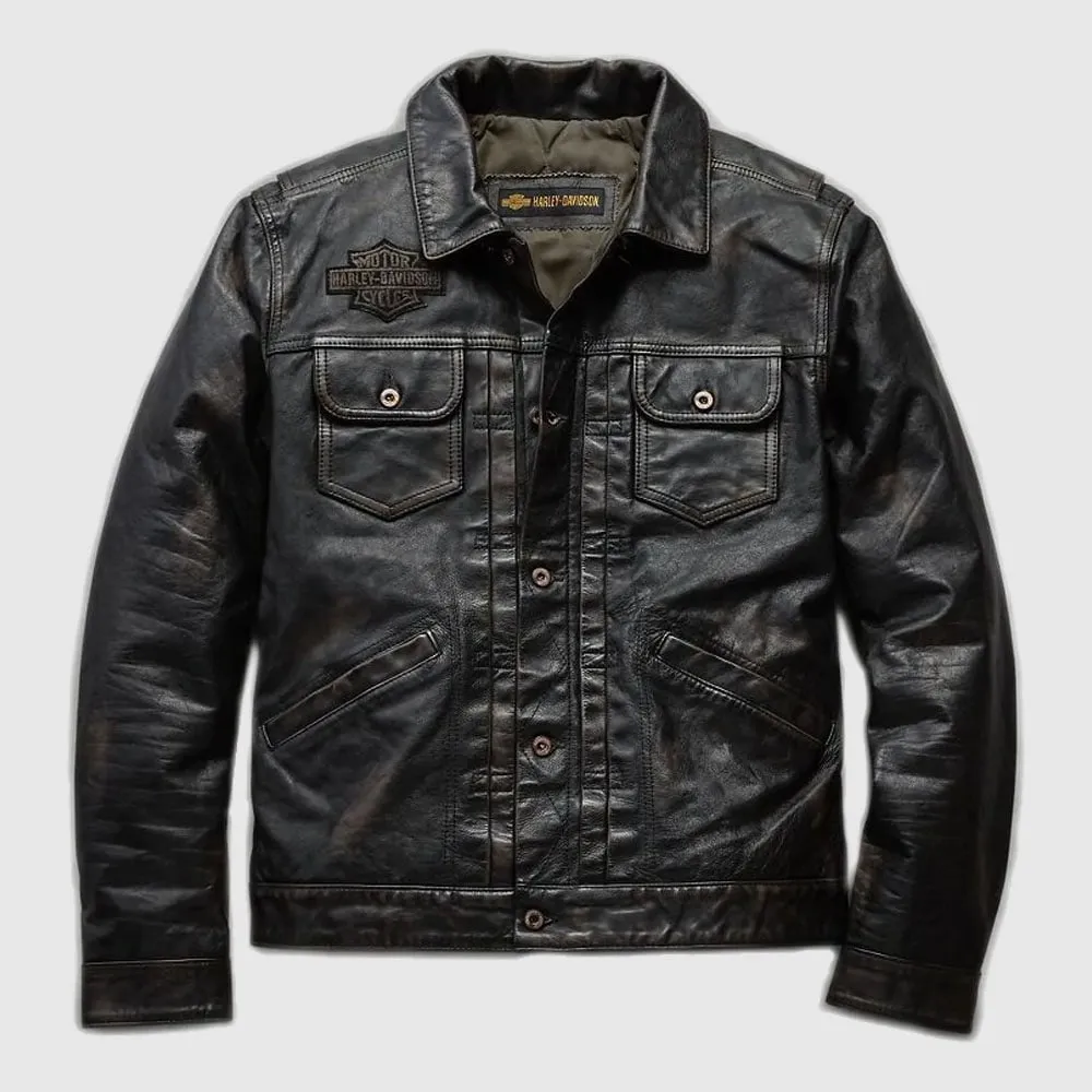 Men's Harley Davidson Digger Leather Jacket